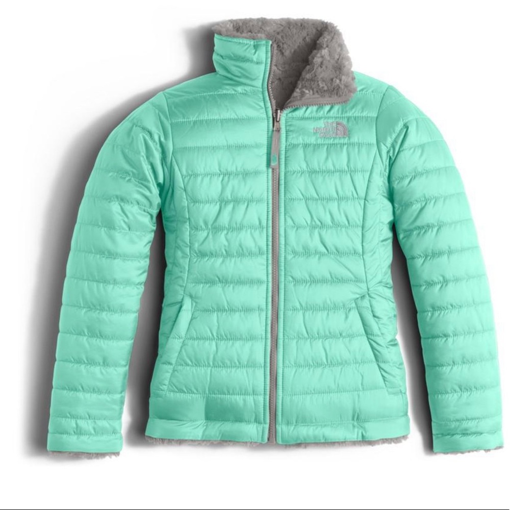 Northface mossbud swirl reversible jacket